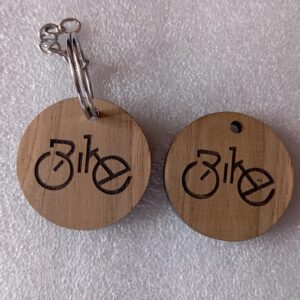 Keychain for bicycle lovers